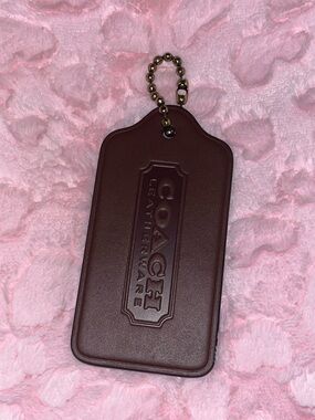 coach XL hangtag